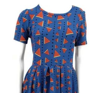 Lularoe Amelia Watermelon Print